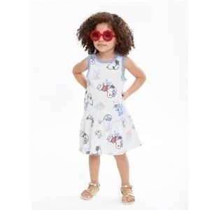 NWT. PEANUTS Girls’ Snoopy and Woodstock USA Dress